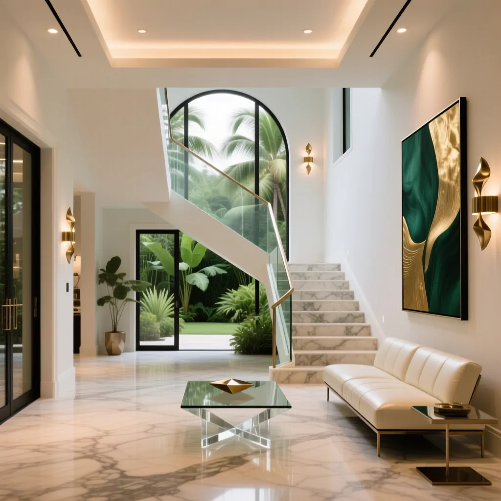Thiết kế phòng khách tân cổ điển đương đại