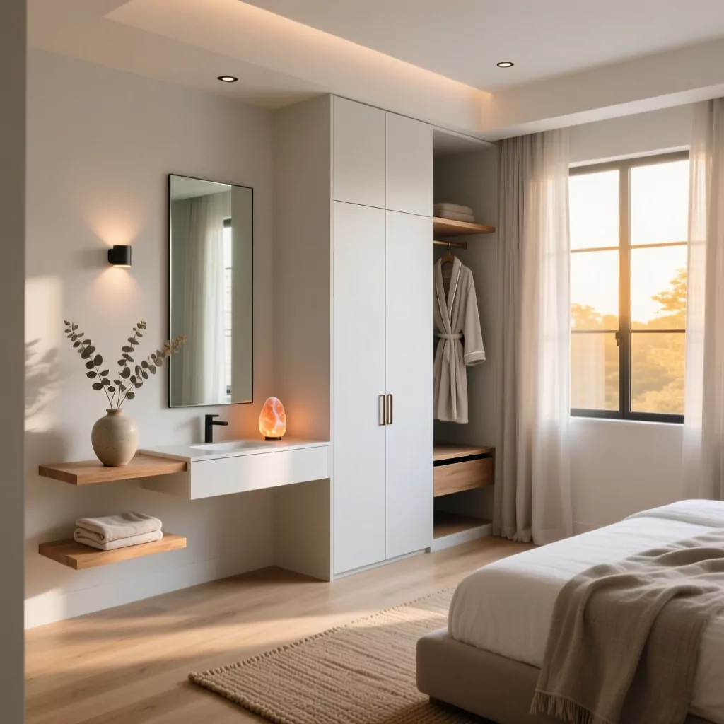 Thiết kế nội thất phòng ngủ bé trai tối giản