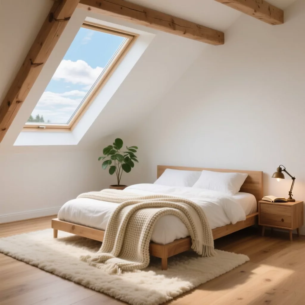 Thiết kế phòng ngủ bé trai đẹp phong cách Scandinavian với tông màu trắng sáng