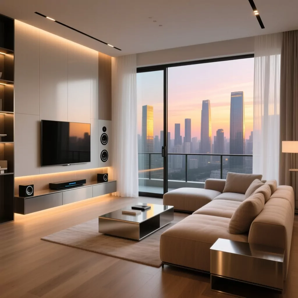 Sự đồng bộ giữa phòng ngủ và không gian chung trong nhà