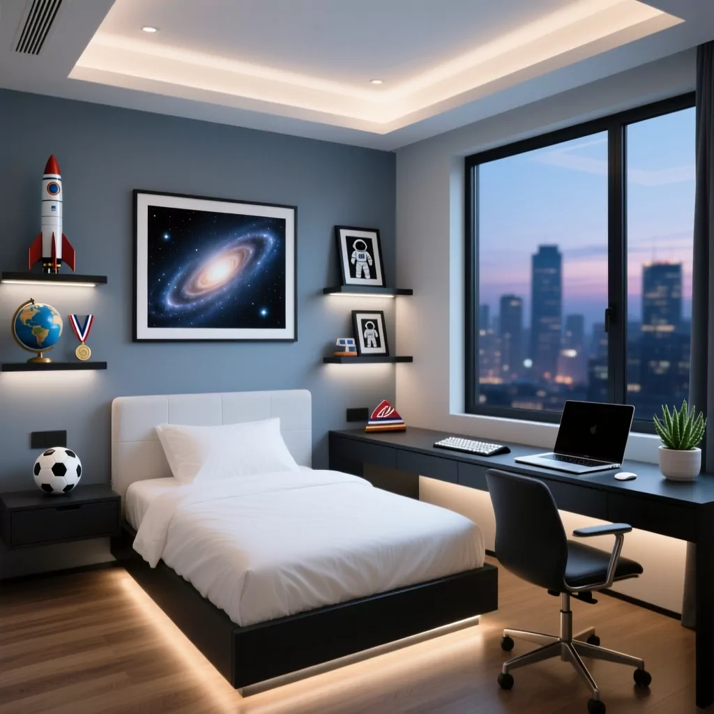 Nội thất phòng ngủ chung cư cao cấp sang trọng