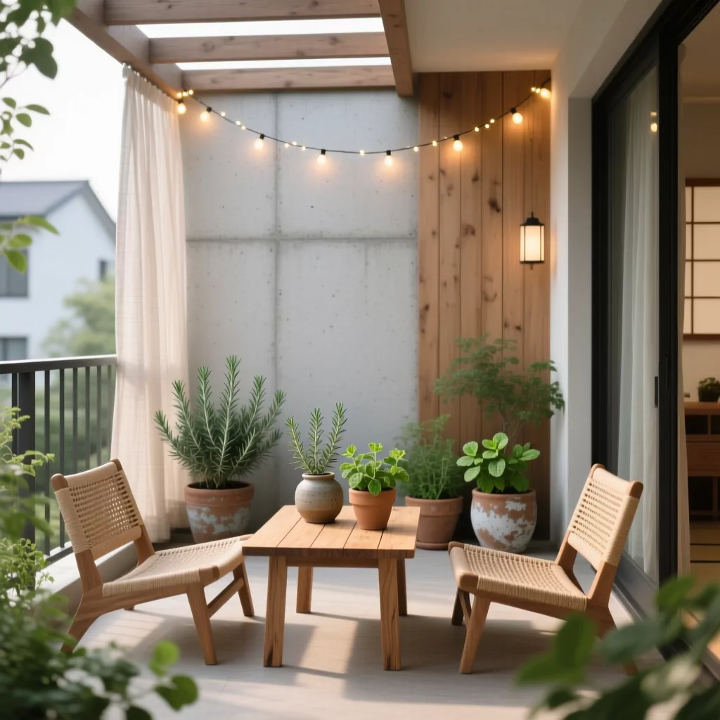 Thiết kế phòng ngủ đơn giản phong cách Japandi