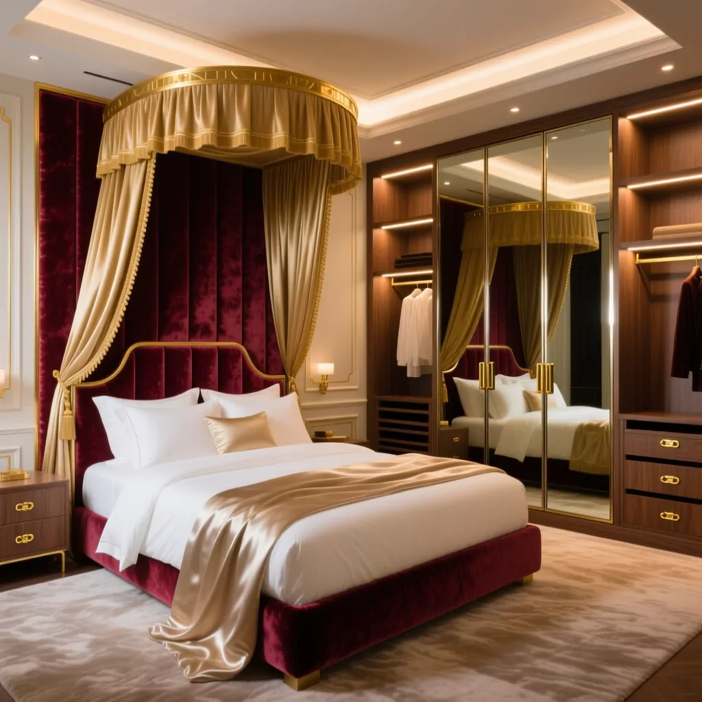 Nội thất phòng ngủ hiện đại sang trọng chi phí hợp lý