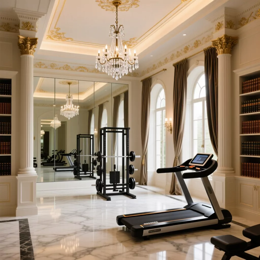 Thiết kế nội thất biệt thự cổ điển châu Âu