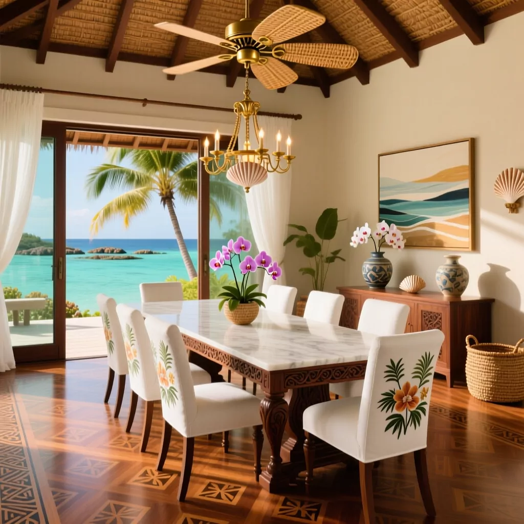 Thiết kế phòng ngủ sang trọng phong cách tropical