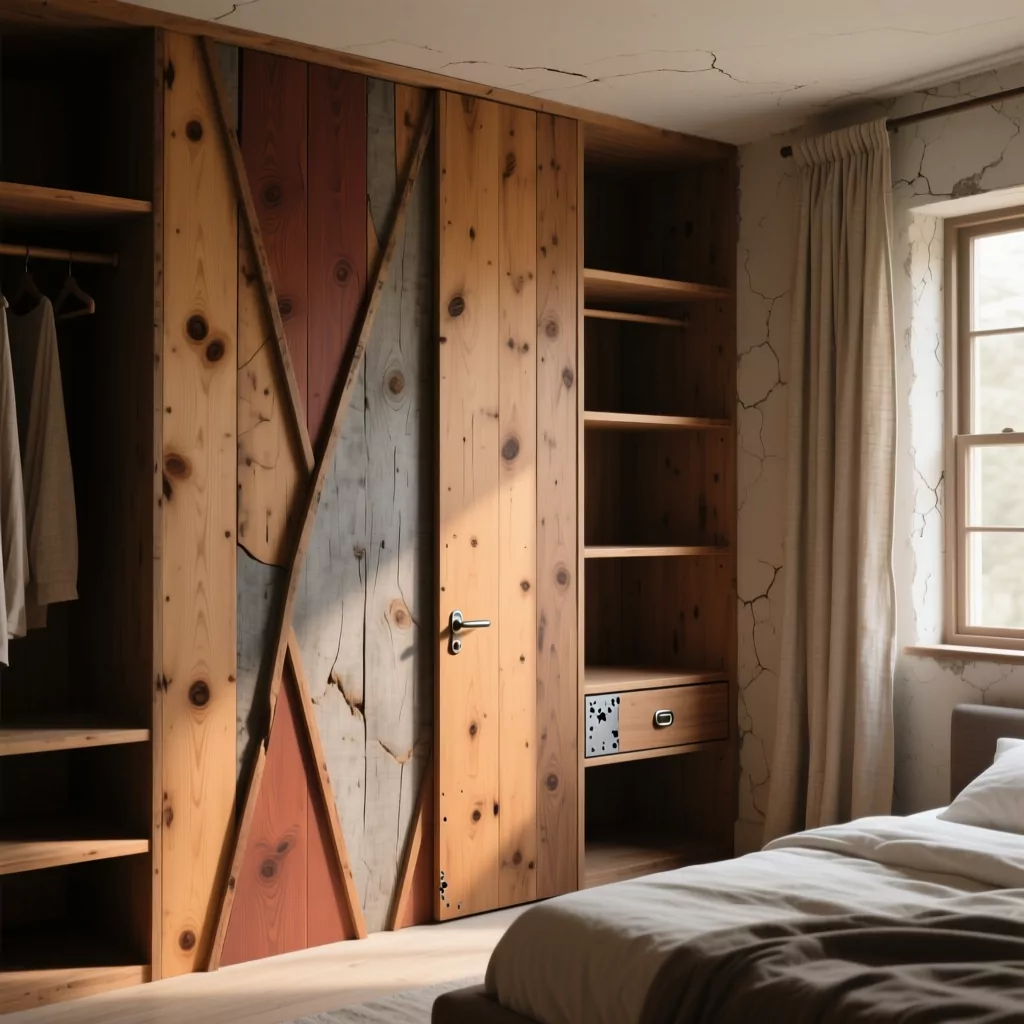 Phòng ngủ phong cách Wabi Sabi tối giản và mộc mạc
