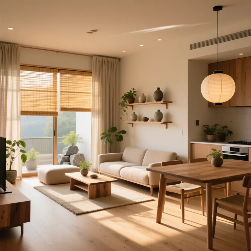 Phòng ngủ trẻ em phong cách Japandi