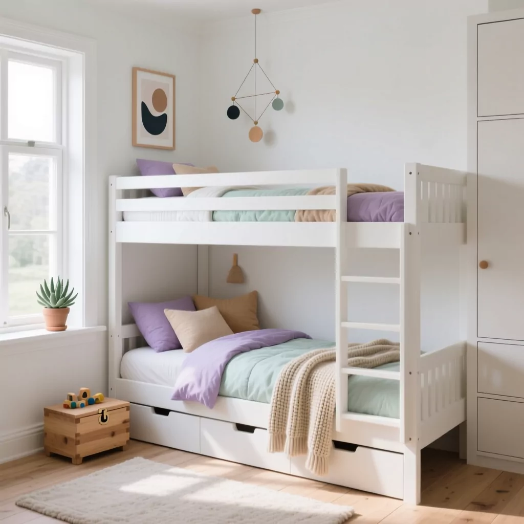 Phòng ngủ trẻ em phong cách Scandinavian