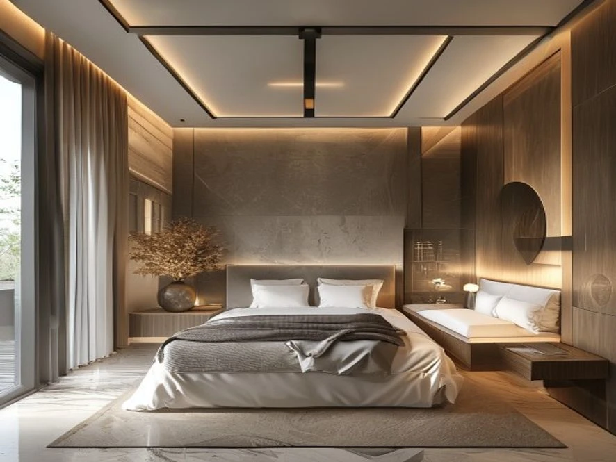 Phòng tắm liền kề cho mẫu nội thất phòng ngủ 16m2 đẹp