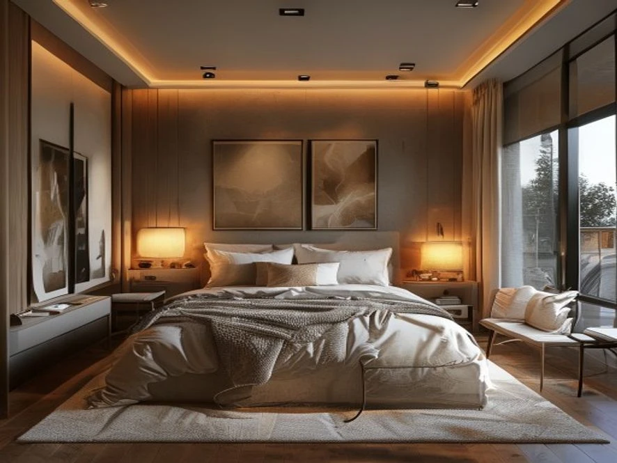 Quản lý ngân sách thi công nội thất tiêu chuẩn cho mẫu nội thất phòng ngủ 25m2 đẹp