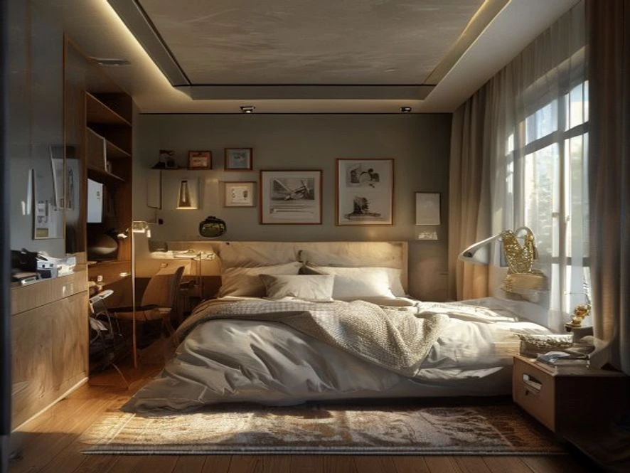 Quy trình khảo sát thực tế trước khi thiết kế nội thất phòng ngủ 15m2