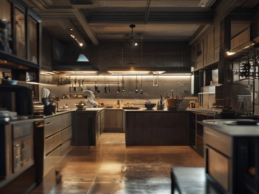 Quy trình thi công nội thất phòng bếp 20m2 chuyên nghiệp