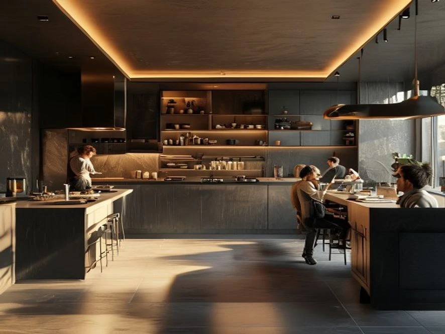 Quy trình thi công nội thất phòng bếp 20m2 chuyên nghiệp