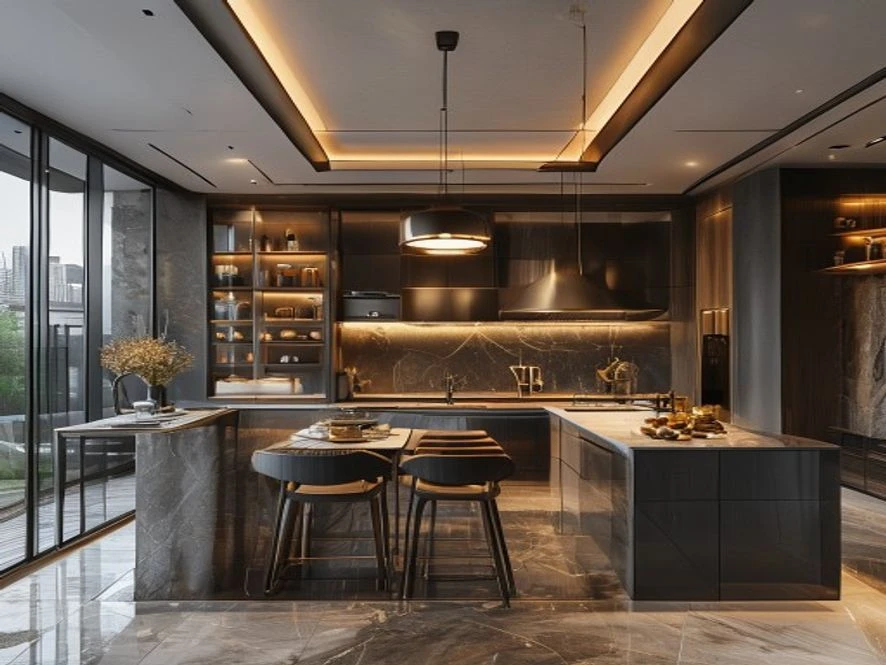 Quy trình thiết kế nội thất phòng bếp 25m2 chuyên nghiệp