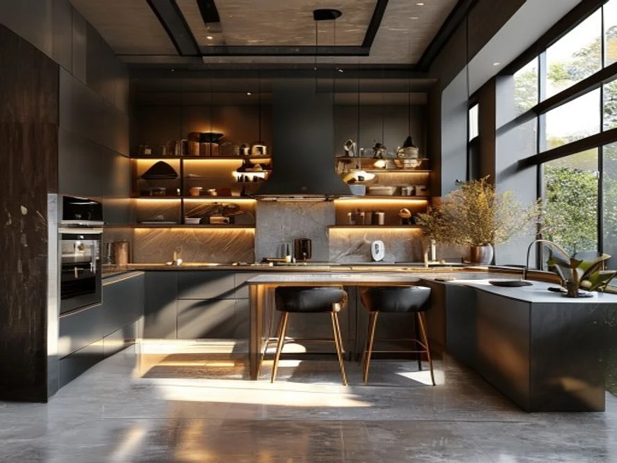 Quy trình thiết kế nội thất phòng bếp 25m2 chuyên nghiệp