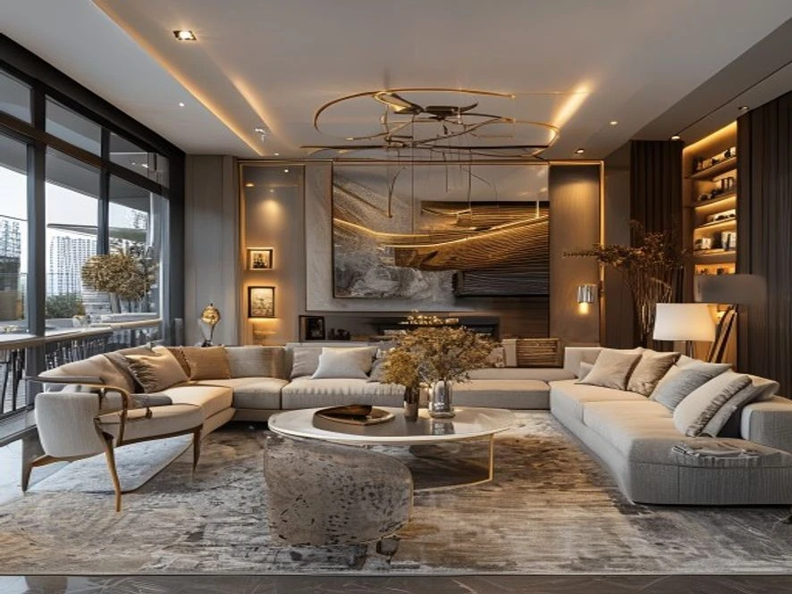 Quy trình thiết kế nội thất phòng khách 40m2 chuyên nghiệp