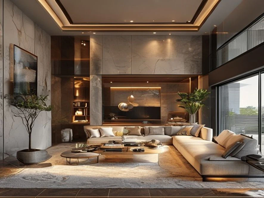 Quy trình thiết kế nội thất phòng khách 40m2 chuyên nghiệp