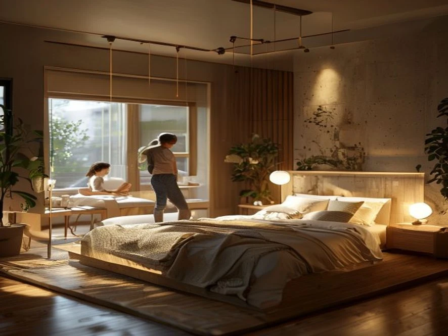Quy trình thiết kế và thi công mẫu nội thất phòng ngủ 20m2 đẹp chuyên nghiệp