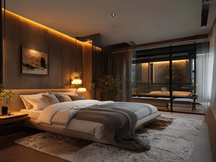 Sai lầm bố trí đèn chiếu sáng trong mẫu nội thất phòng ngủ 20m2 đẹp