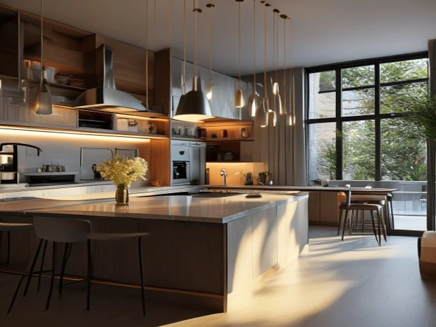 Sai lầm khi thiết kế nội thất phòng bếp 20m2