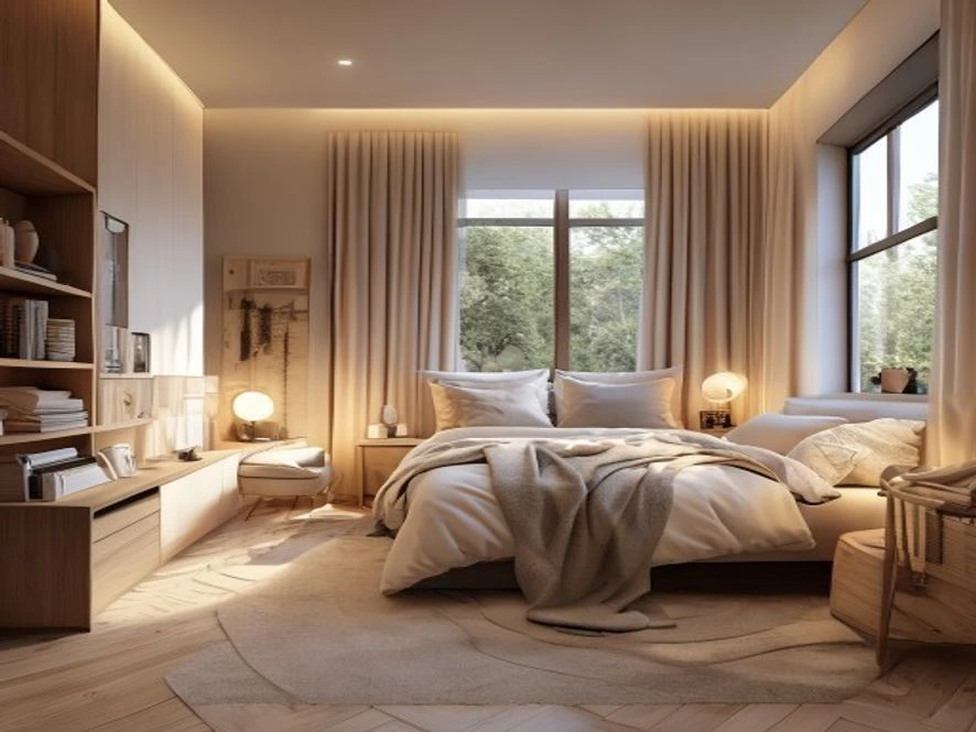 Sai lầm phổ biến khi thiết kế phòng ngủ nhỏ trong mẫu nội thất phòng ngủ 25m2 đẹp