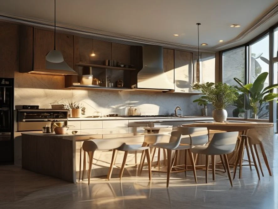 Sai lầm phổ biến trong mẫu nội thất phòng bếp 12m2 đẹp