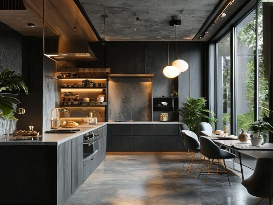 So sánh tự làm và thuê đơn vị chuyên nghiệp nội thất phòng bếp 12m2