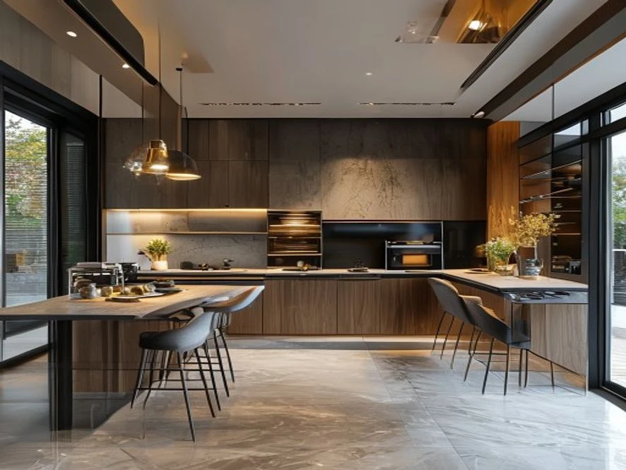 So sánh tự làm và thuê đơn vị thiết kế nội thất phòng bếp 10m2