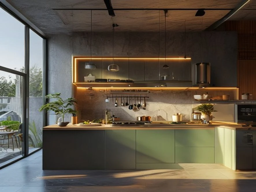 Thiết bị tiết kiệm năng lượng trong phòng bếp 25m2