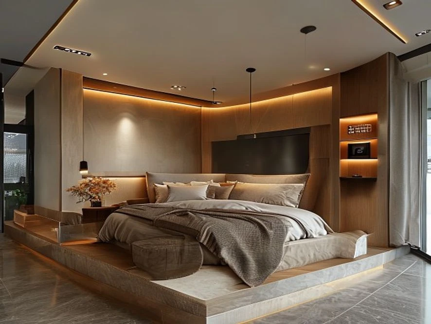 Thiết kế góc tiếp khách nhỏ trong phòng ngủ 10m2 đa năng