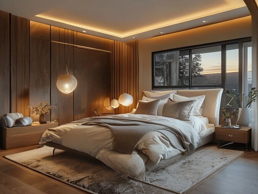 Thiết kế nội thất hiện đại cho phòng ngủ 15m2