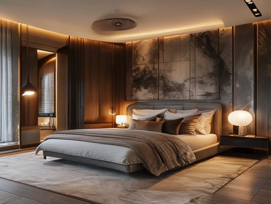 Thiết kế phòng ngủ đẹp hiện đại tiện nghi thoải mái
