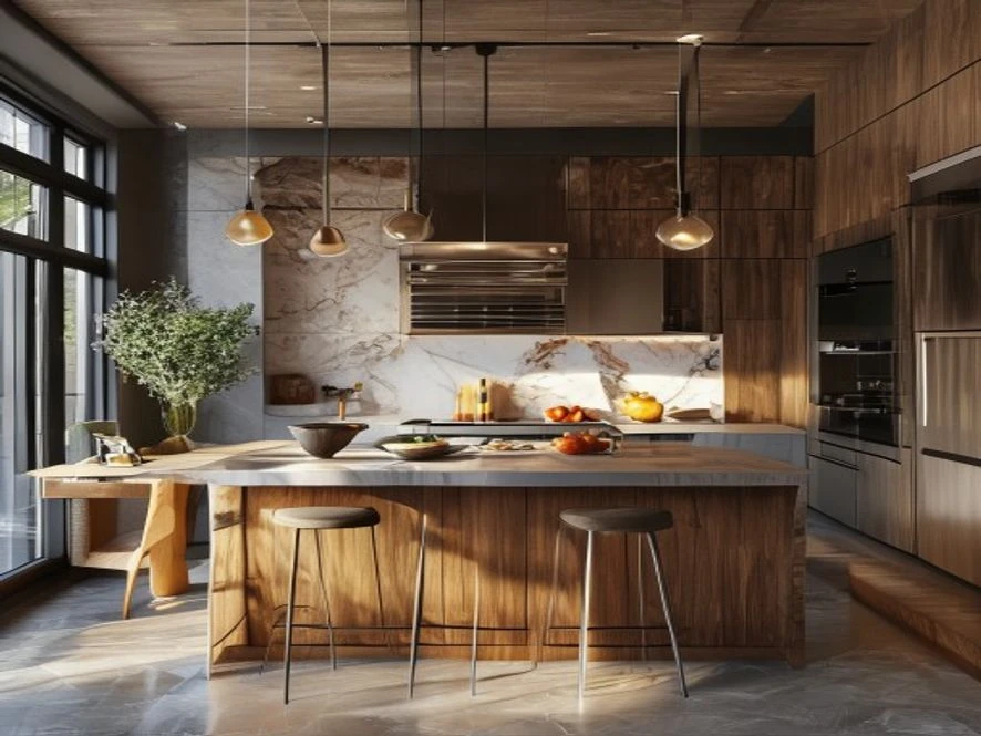 Tiết kiệm chi phí bếp 15m2 nhờ vật liệu bền đẹp