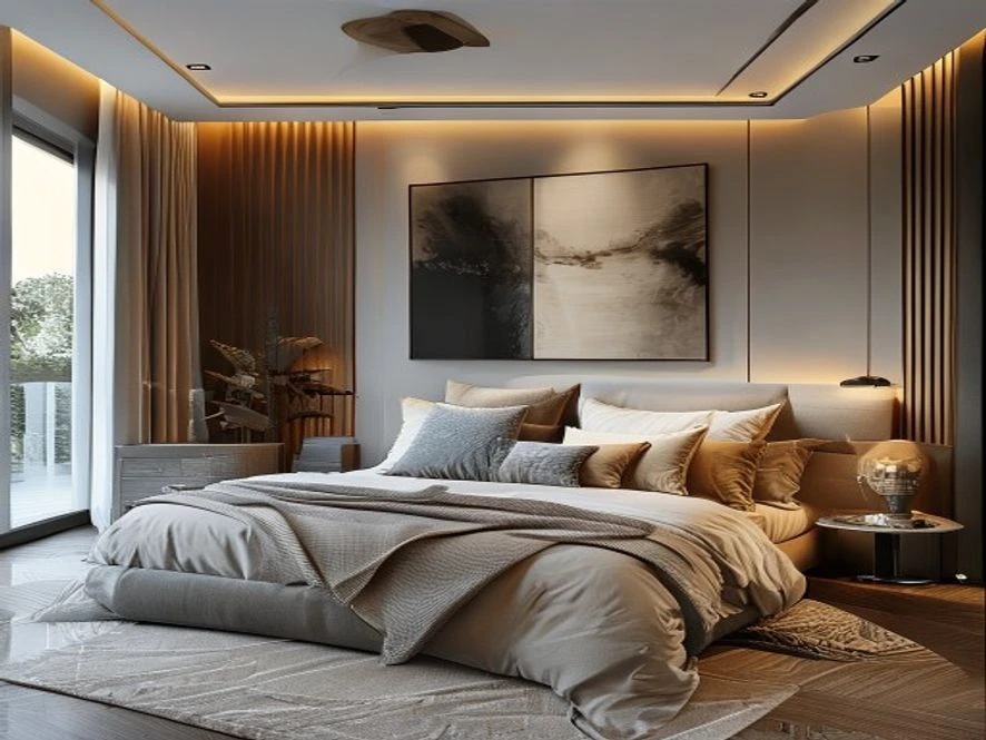 Tiết kiệm chi phí dài hạn nội thất phòng ngủ 30m2