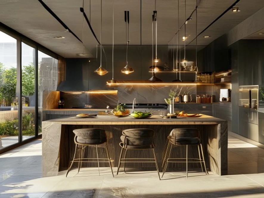 Tiết kiệm chi phí nội thất phòng bếp 10m2