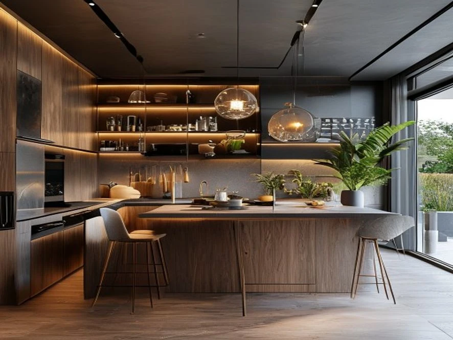 Tối ưu công năng nội thất phòng bếp 10m2