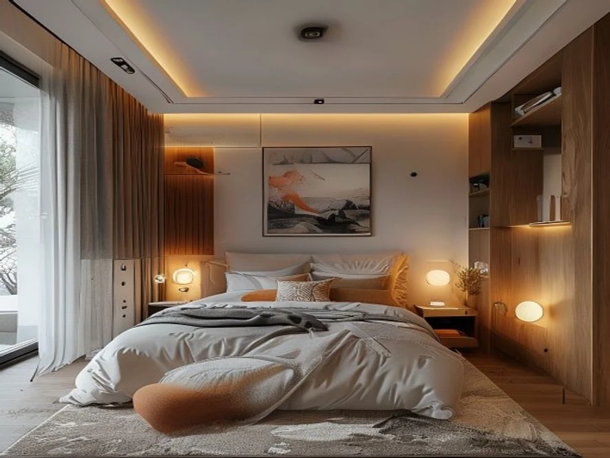 Tối ưu công năng sử dụng phòng ngủ nhỏ với đồ đa năng