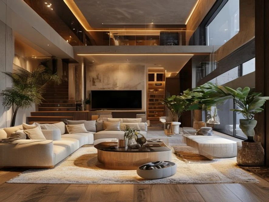 tối ưu công năng thiết kế nội thất phòng khách 20m2