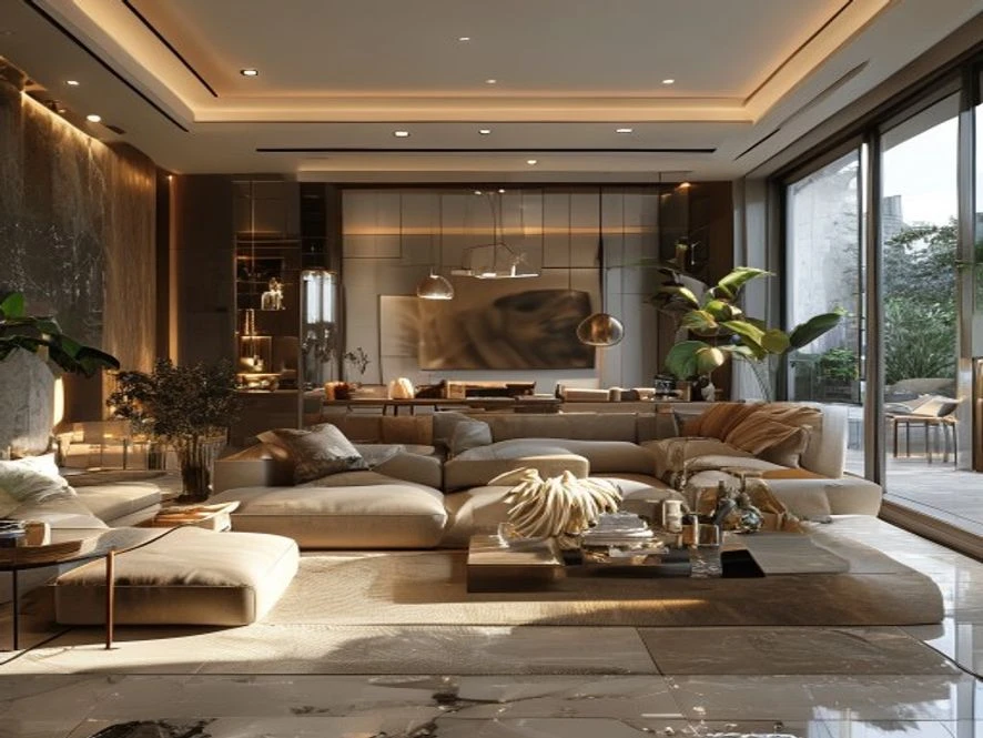 Tối ưu công năng thiết kế nội thất phòng khách 30m2