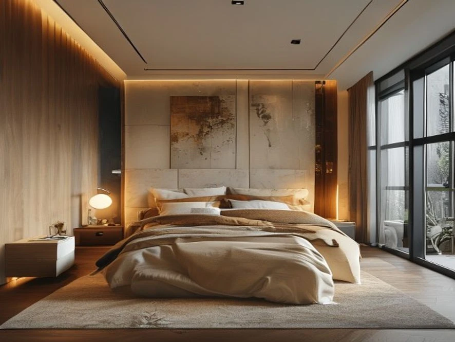 tối ưu không gian mẫu nội thất phòng ngủ 30m2 đẹp