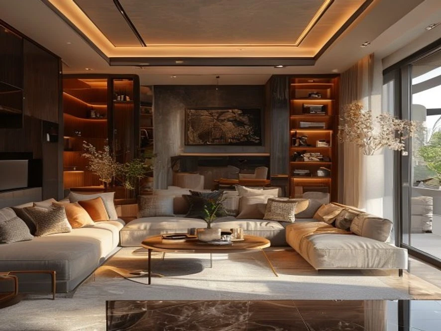 Tối ưu ngân sách khi thiết kế nội thất phòng khách 20m2