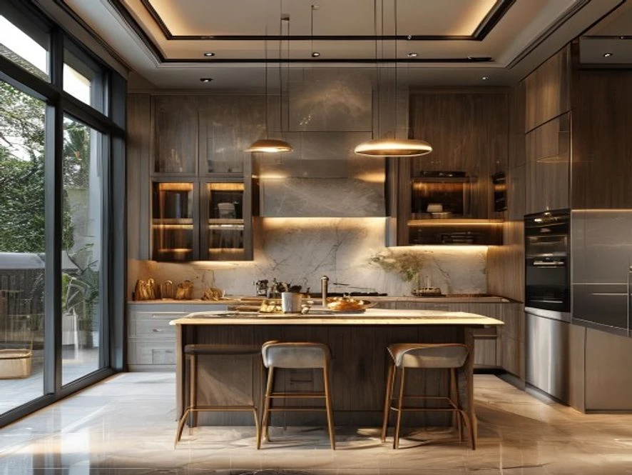 Tối ưu ngân sách thiết kế nội thất phòng bếp 25m2