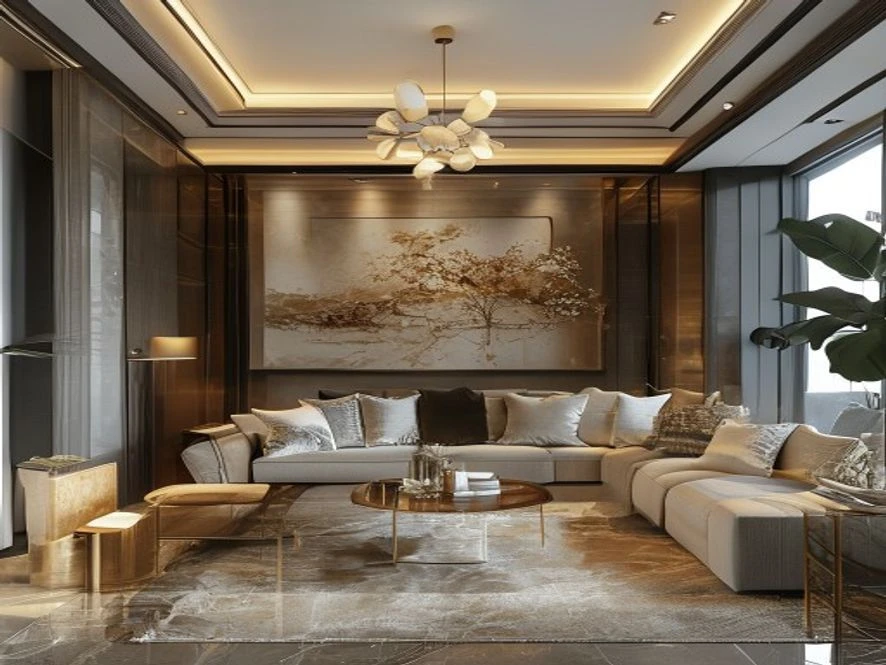 Tối ưu ngân sách thiết kế nội thất phòng khách 25m2