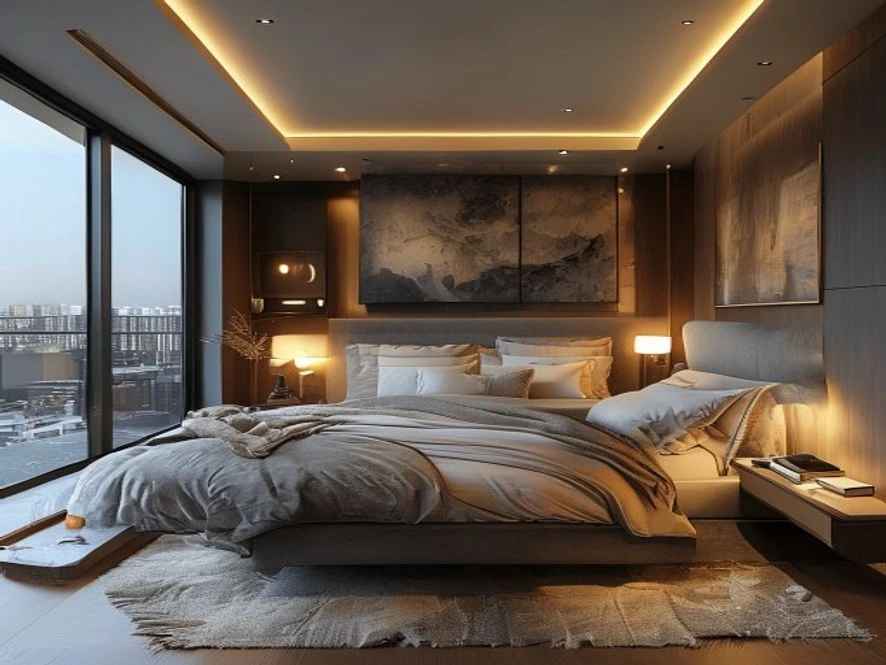 Tổng quan thiết kế nội thất phòng ngủ 25m2 hiện đại