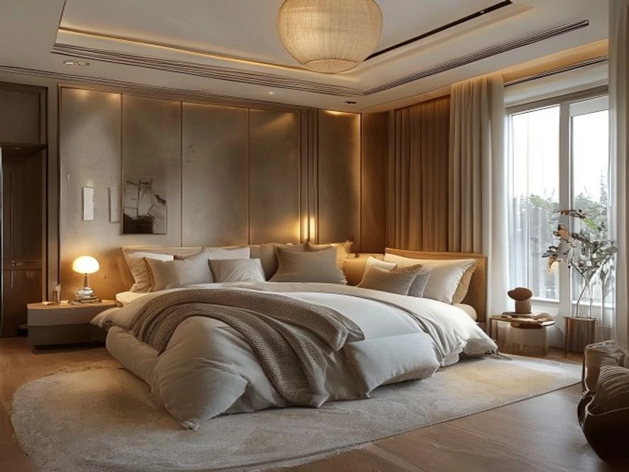 Ứng dụng kinh nghiệm thiết kế nội thất phòng ngủ 20m2 hiệu quả
