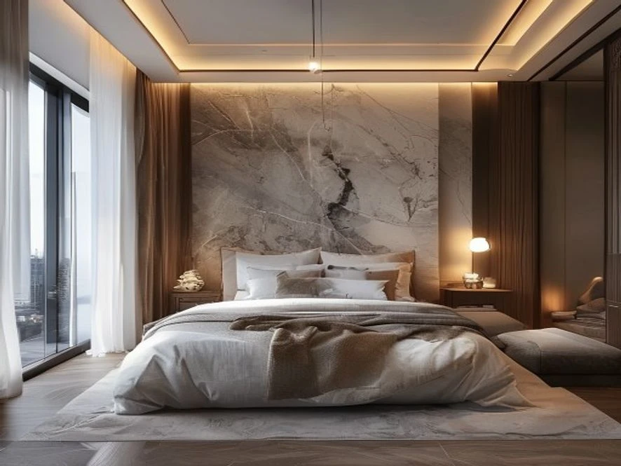 Ứng dụng mẫu nội thất phòng ngủ 12m2 đẹp trong không gian chung cư