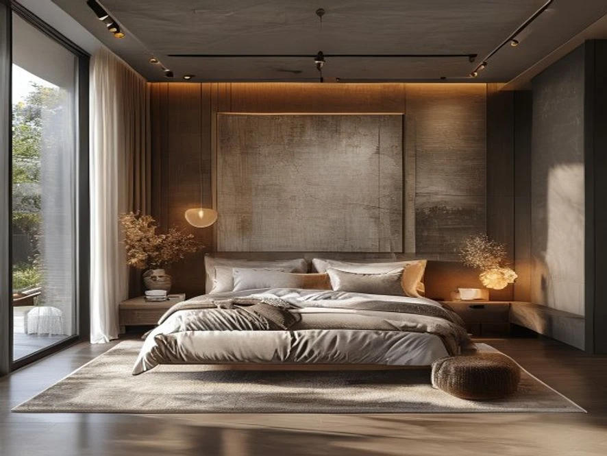 Vật liệu bền bỉ trong mẫu nội thất phòng ngủ 10m2 đẹp