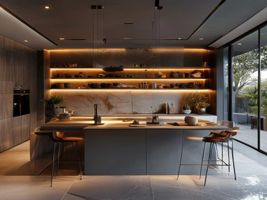 Vật liệu thông minh cho bếp 12m2