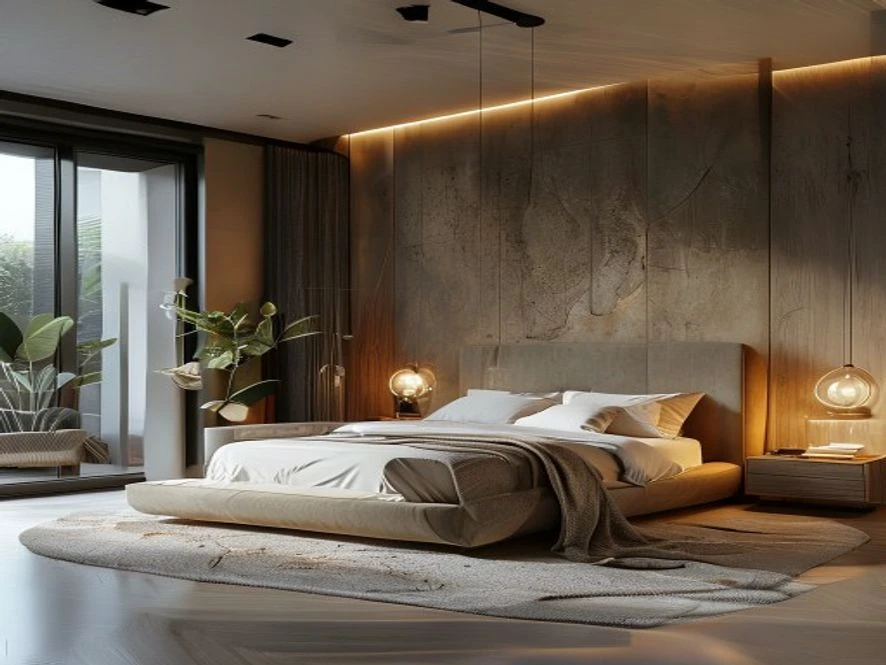 vật liệu thông minh nội thất phòng ngủ 20m2 bền vững