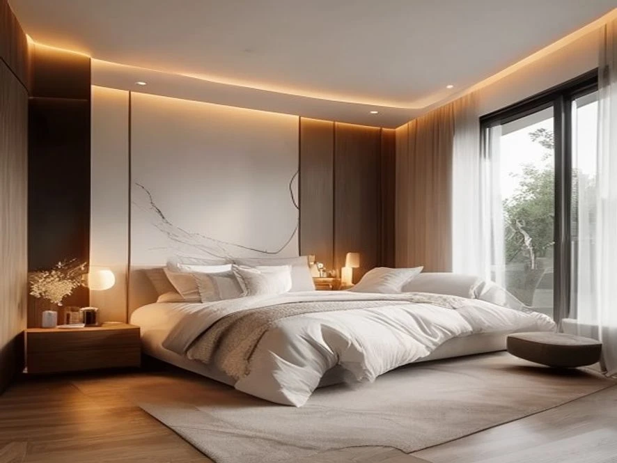 Ví dụ thiết kế nội thất phòng ngủ 15m2 phong cách Minimalist